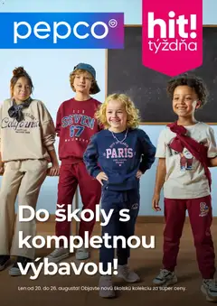 Náhľad Pepco letáku platného od 20.08.2026