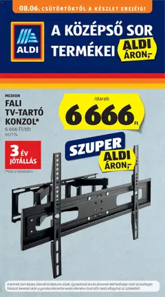 Aldi - Aldi Középső sor termékei megtekintése, amely érvényes 2026.08.06.-től