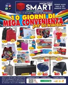 Anteprima dell'opuscolo Magazzini Smart volantino dal negozio Magazzini Smart valido da 14/08/2026