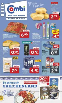 Vorschau von dem Prospekt des Geschäftes Combi, gültig ab dem 01.06.2026