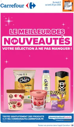 Prévisualisation de Carrefour Les nouveautés de juin du magasin Carrefour formulaire valide 02/06/2026