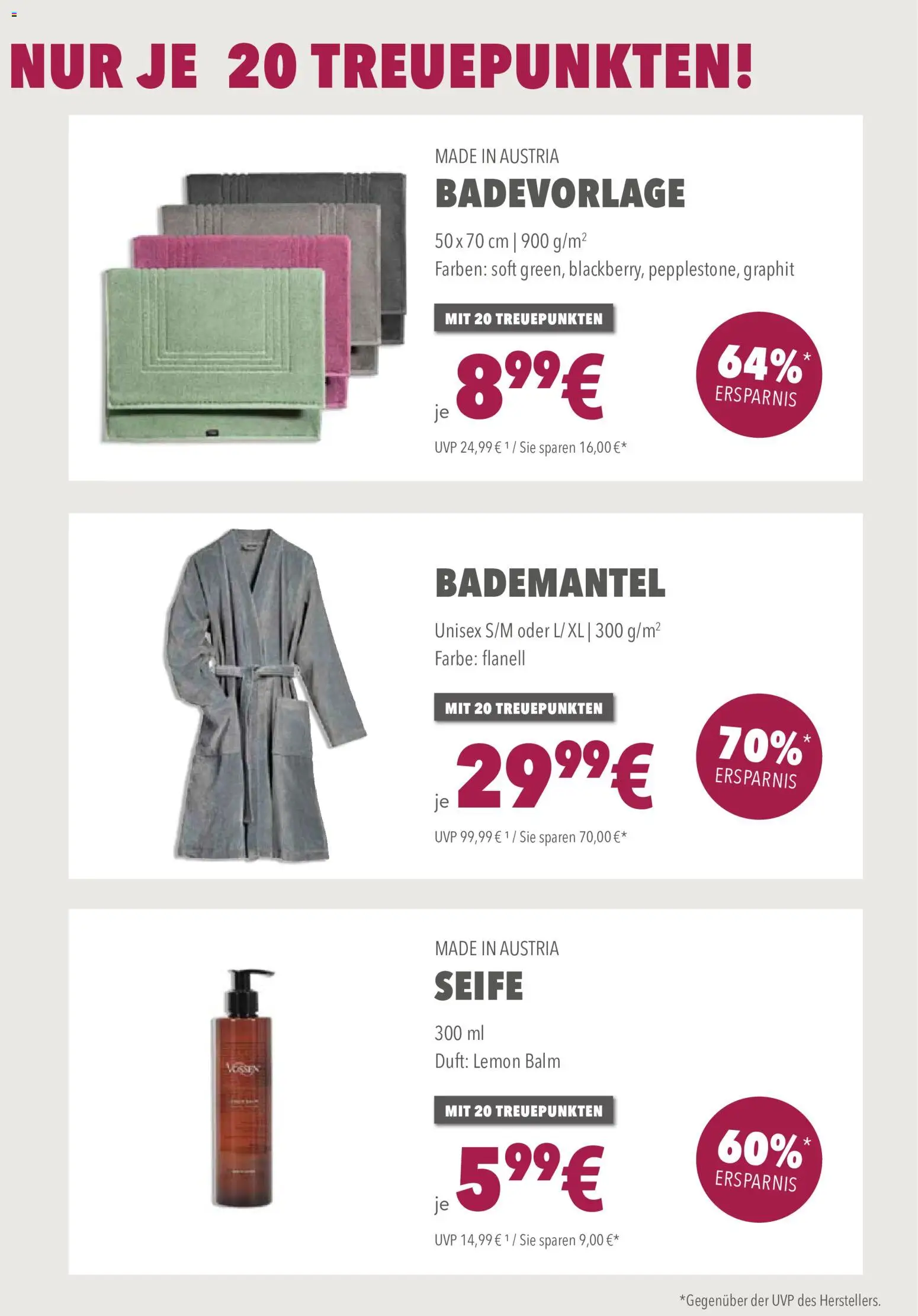 Vorschau von dem Prospekt des Geschäftes CITTI Markt, gültig ab dem 28.10.2026 - Bademantel, Seife, Duft