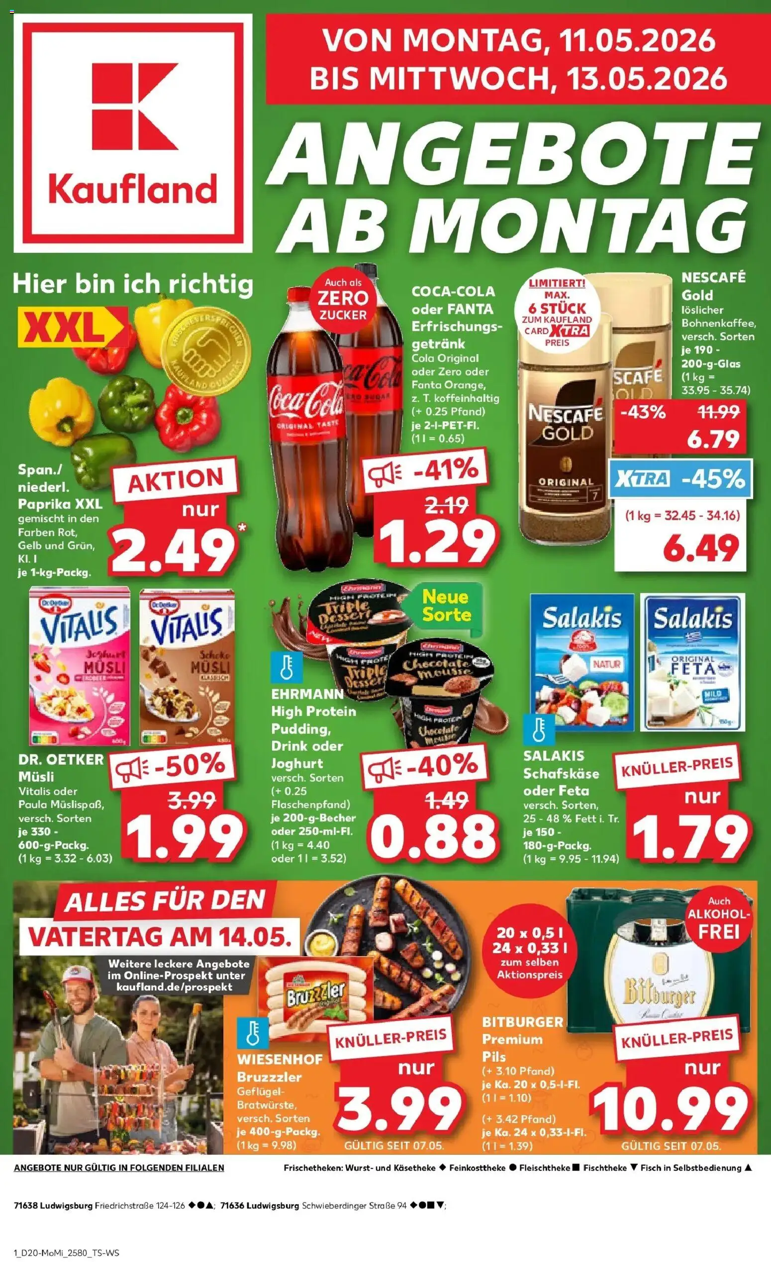 Vorschau von dem Prospekt des Geschäftes Kaufland, gültig ab dem 10.05.2026