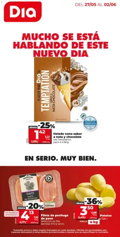 Vista previa del folleto de la tienda Dia válido desde el 27/05/2026 
