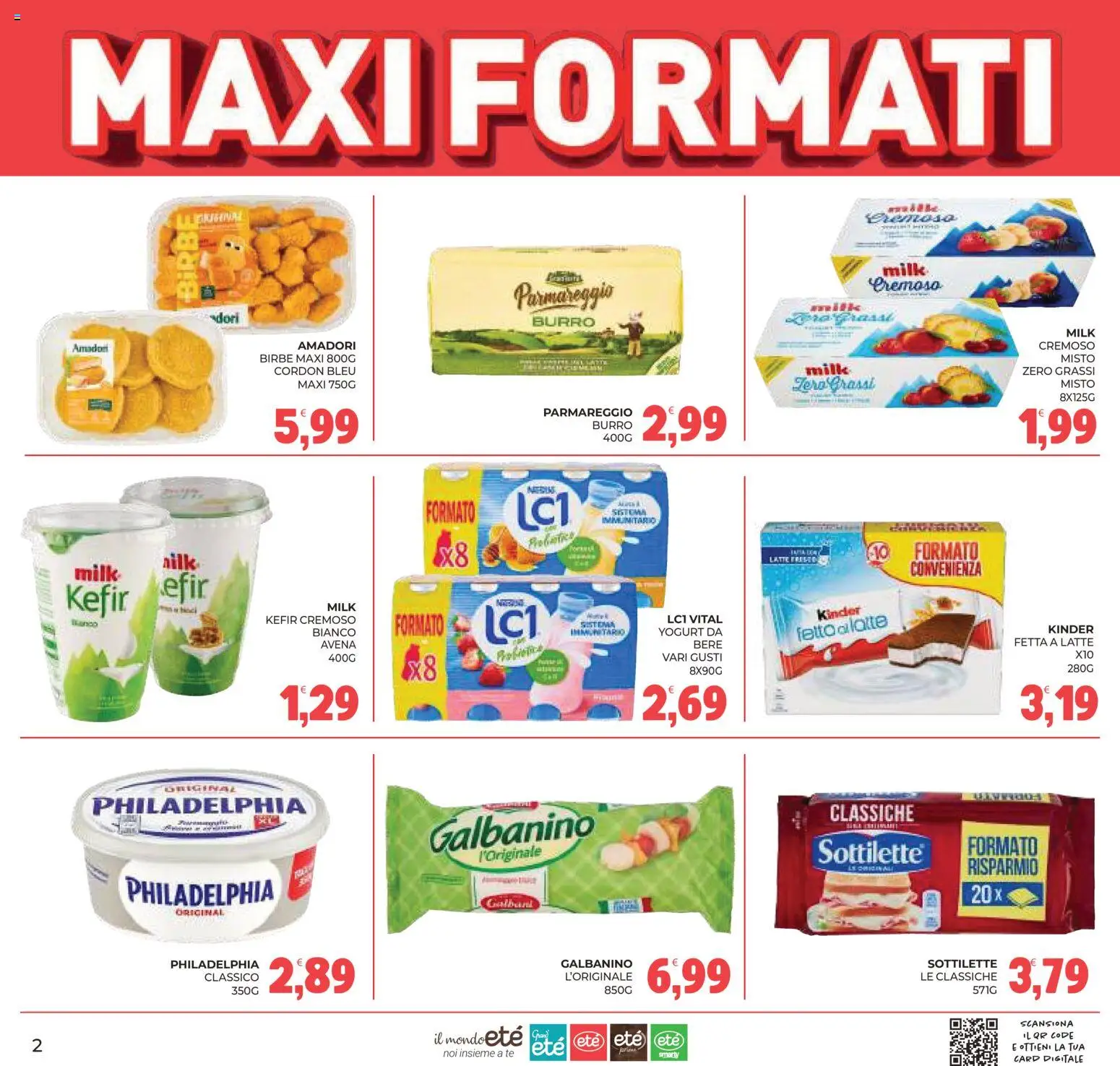 Anteprima dell'opuscolo Eté volantino dal negozio Eté valido da 23/10/2026 - Kefir, Latte, Yogurt, Farina, Burro, Tè