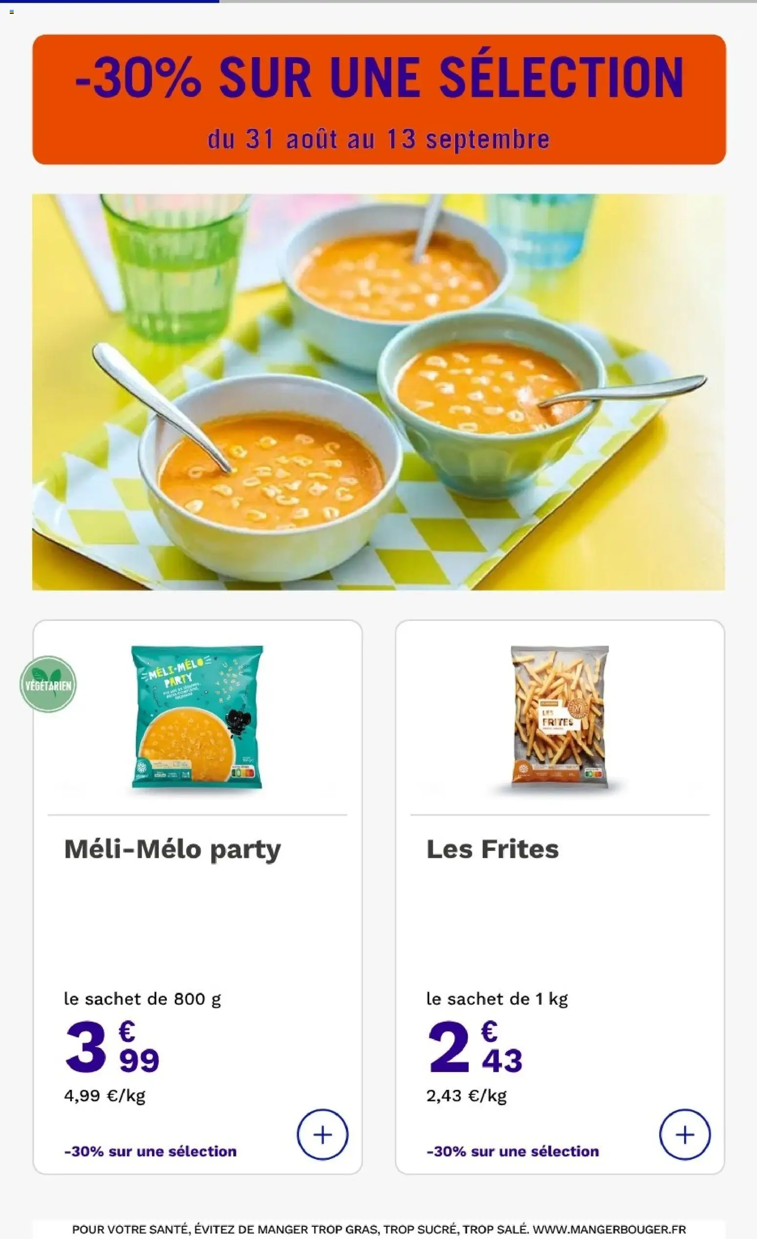Prévisualisation de Picard catalogue du magasin Picard formulaire valide 31/08/2026 - Frites