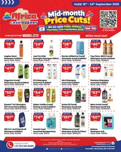 Preview of Africa Cash & Carry flyer valid from 18/09/2026