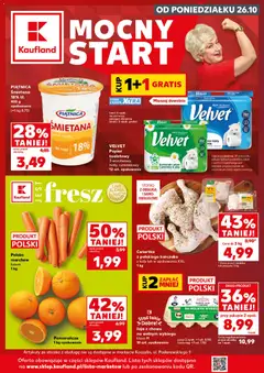 Náhled nabídky: Kaufland Polsko Kaufland Polsko leták - Mocny start platný od 26.10.2026