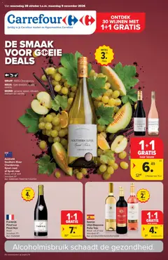 Voorbeeld van Carrefour - Catalogus Wijnfestival van winkel Carrefour geldig vanaf 28/10/2026