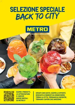 Anteprima dell'opuscolo Metro volantino Back to city dal negozio Metro valido da 27/08/2026