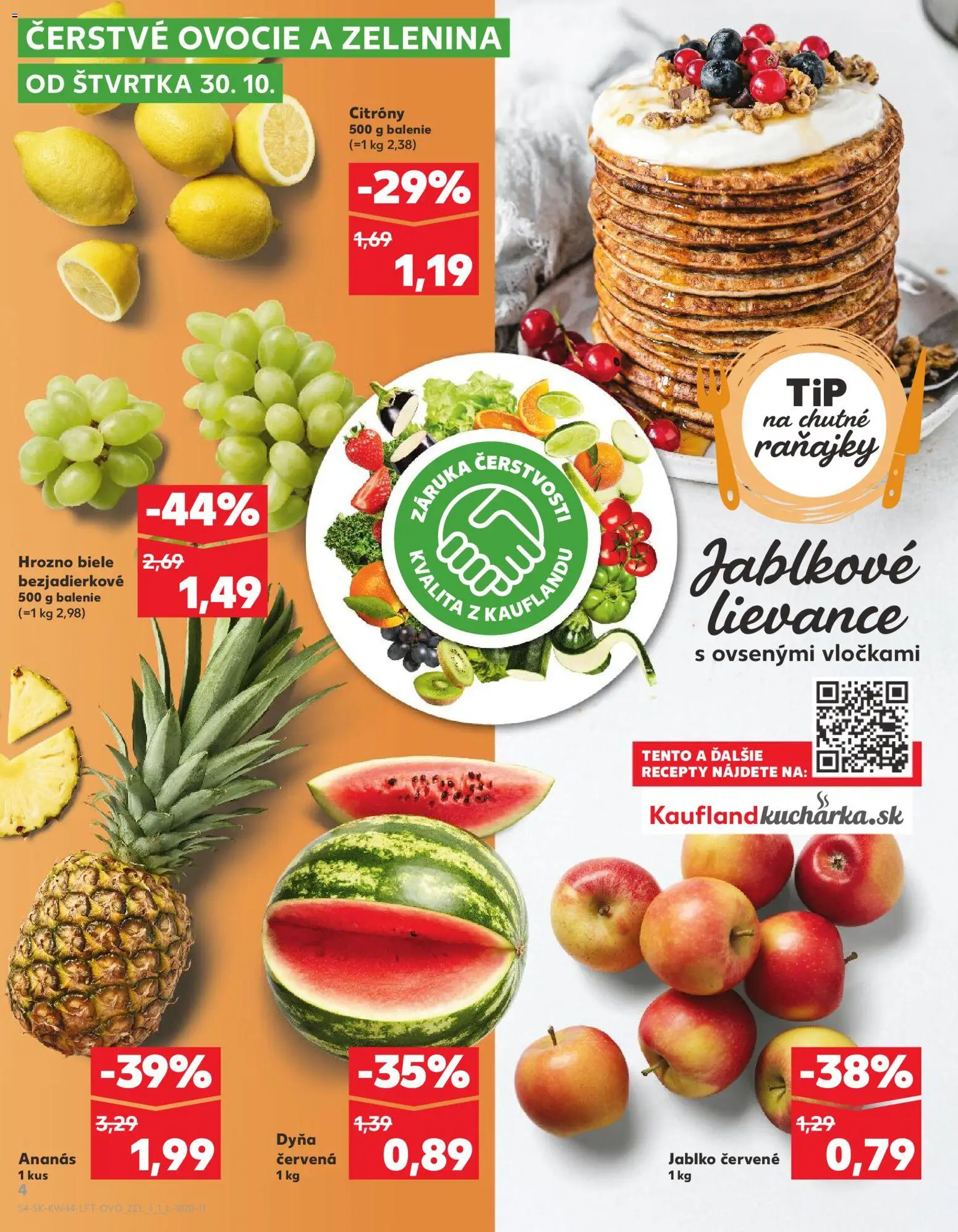 Náhľad Kaufland letáku platného od 30.10.2025