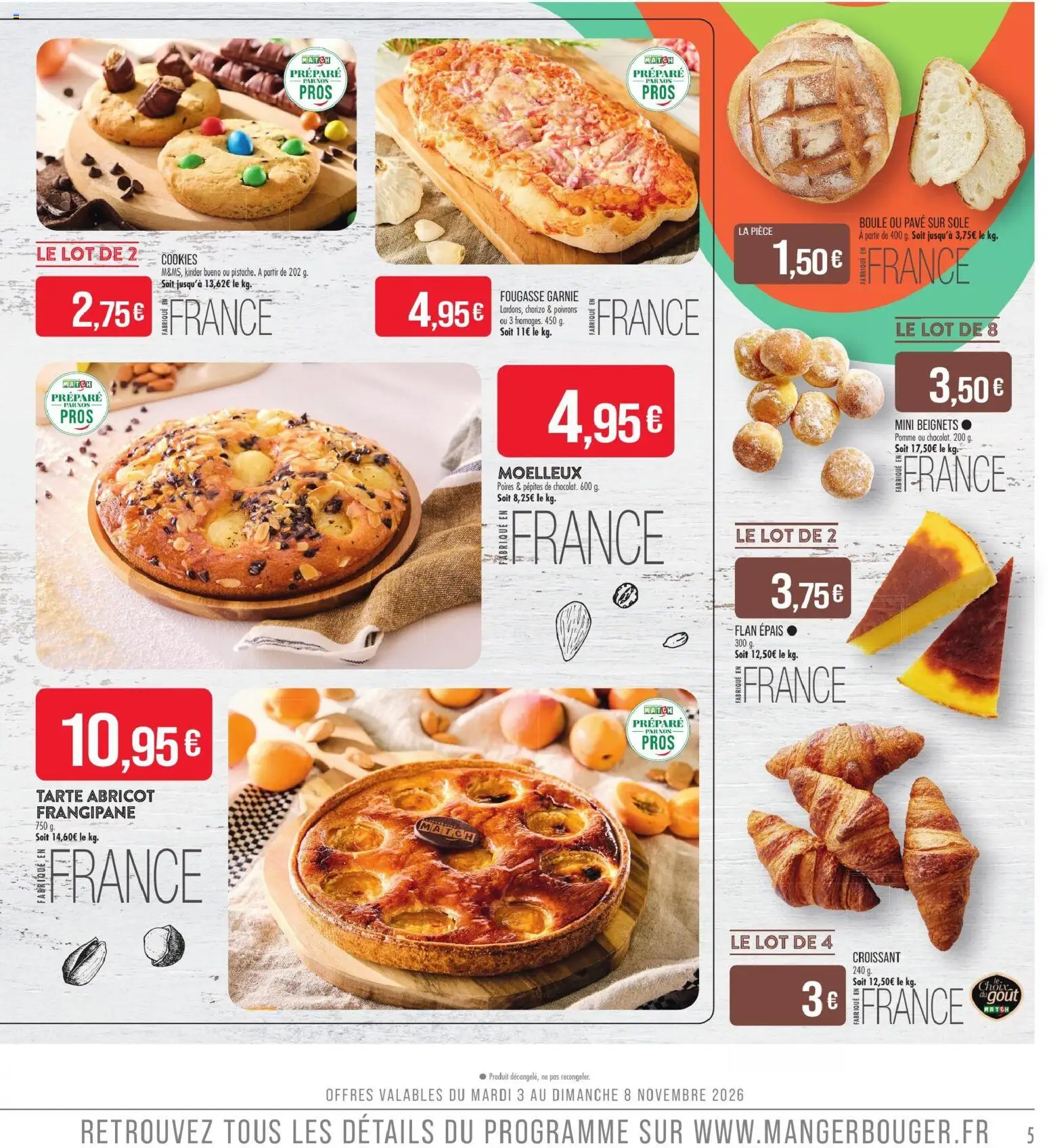 Prévisualisation de Match Supermarché catalogue du magasin Match Supermarché formulaire valide 03/11/2026