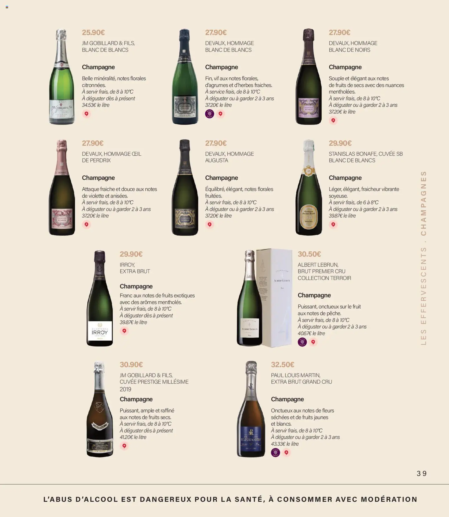 Prévisualisation de Monoprix - Guide foire aux vins du magasin Monoprix formulaire valide 11/09/2026 - Fleurs, Champagne, Fruits, Fruits exotiques