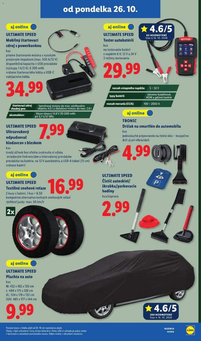 Nový Lidl leták od 26.10.