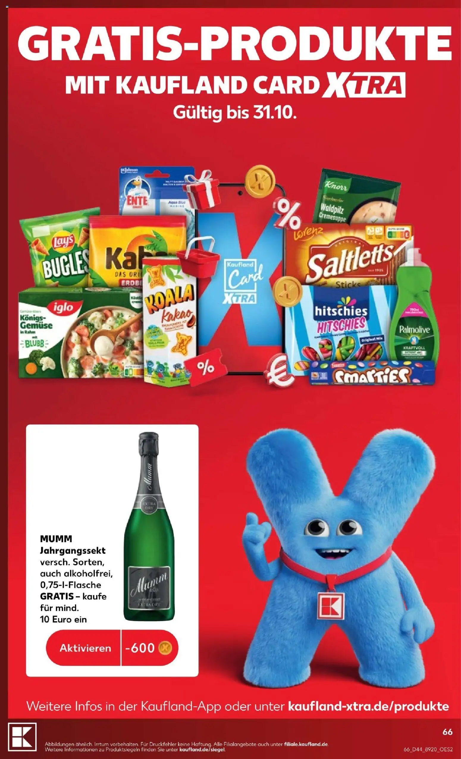 Vorschau von dem Prospekt des Geschäftes Kaufland, gültig ab dem 25.10.2026 - Gemüse, Ente, Iglo