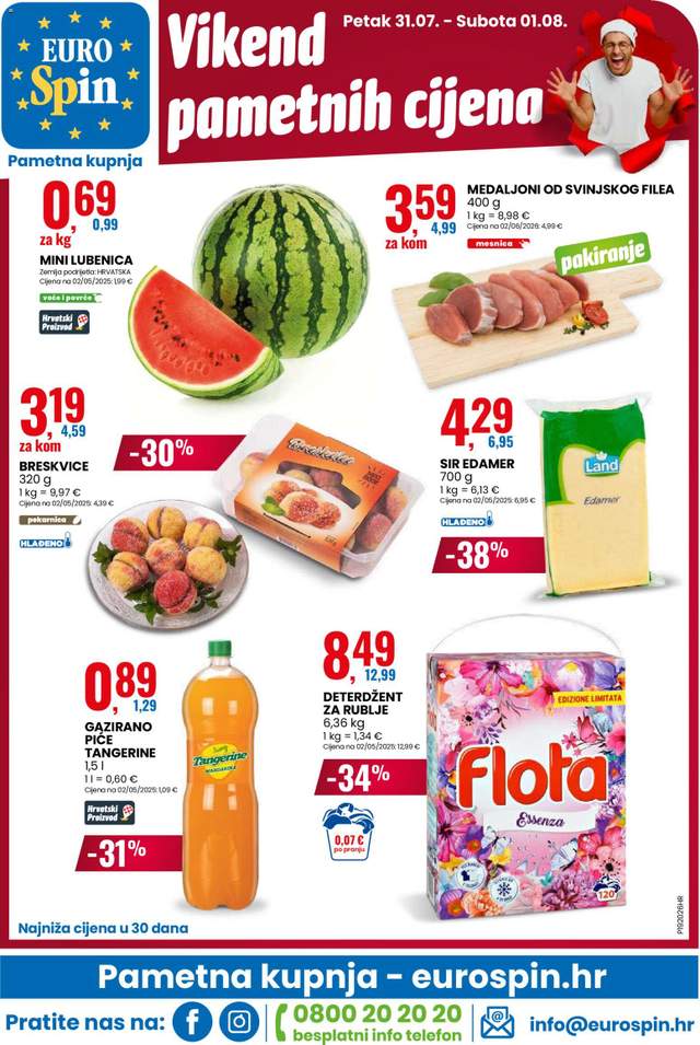 Novi Eurospin katalog od 29.07.