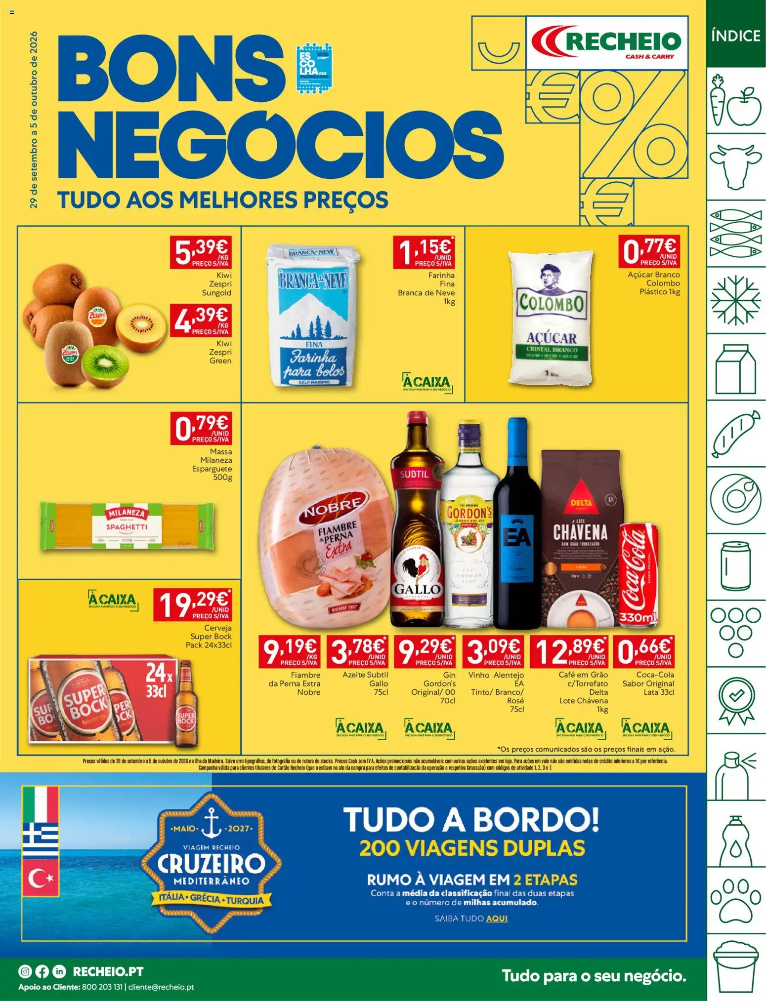 Pré-visualização do folheto da loja Recheio válida a partir de 29/09/2026
