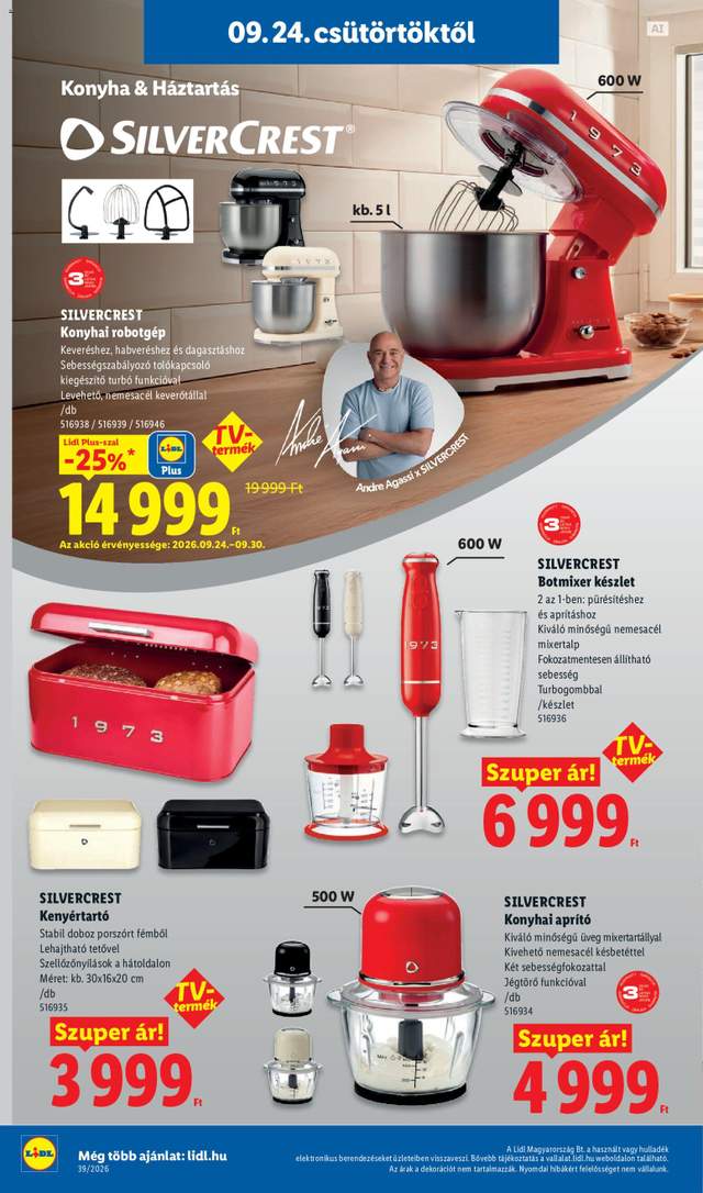 Új Lidl akciós újság 09.24.