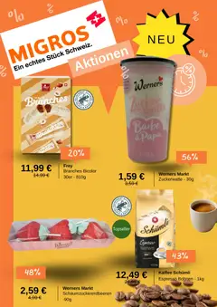 Vorschau von dem Prospekt des Geschäftes Migros, gültig ab dem 13.10.2026