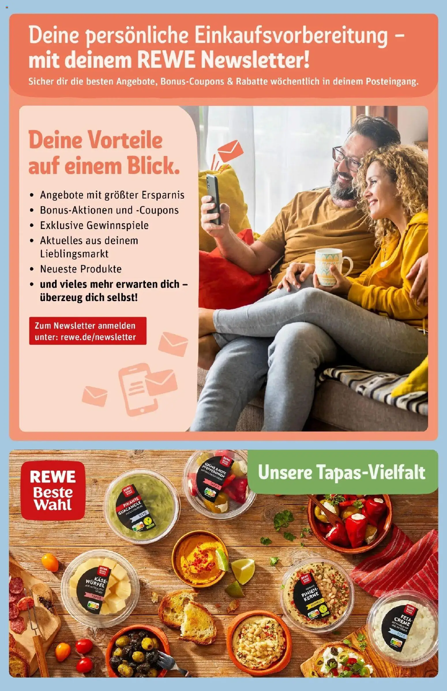 Vorschau von dem Prospekt des Geschäftes Rewe, gültig ab dem 12.10.2026