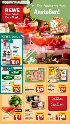 Vorschau von dem Prospekt des Geschäftes Rewe, gültig ab dem 14.06.2026