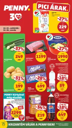 PENNY - PENNY akciós újság megtekintése, amely érvényes 2026.10.22.-től
