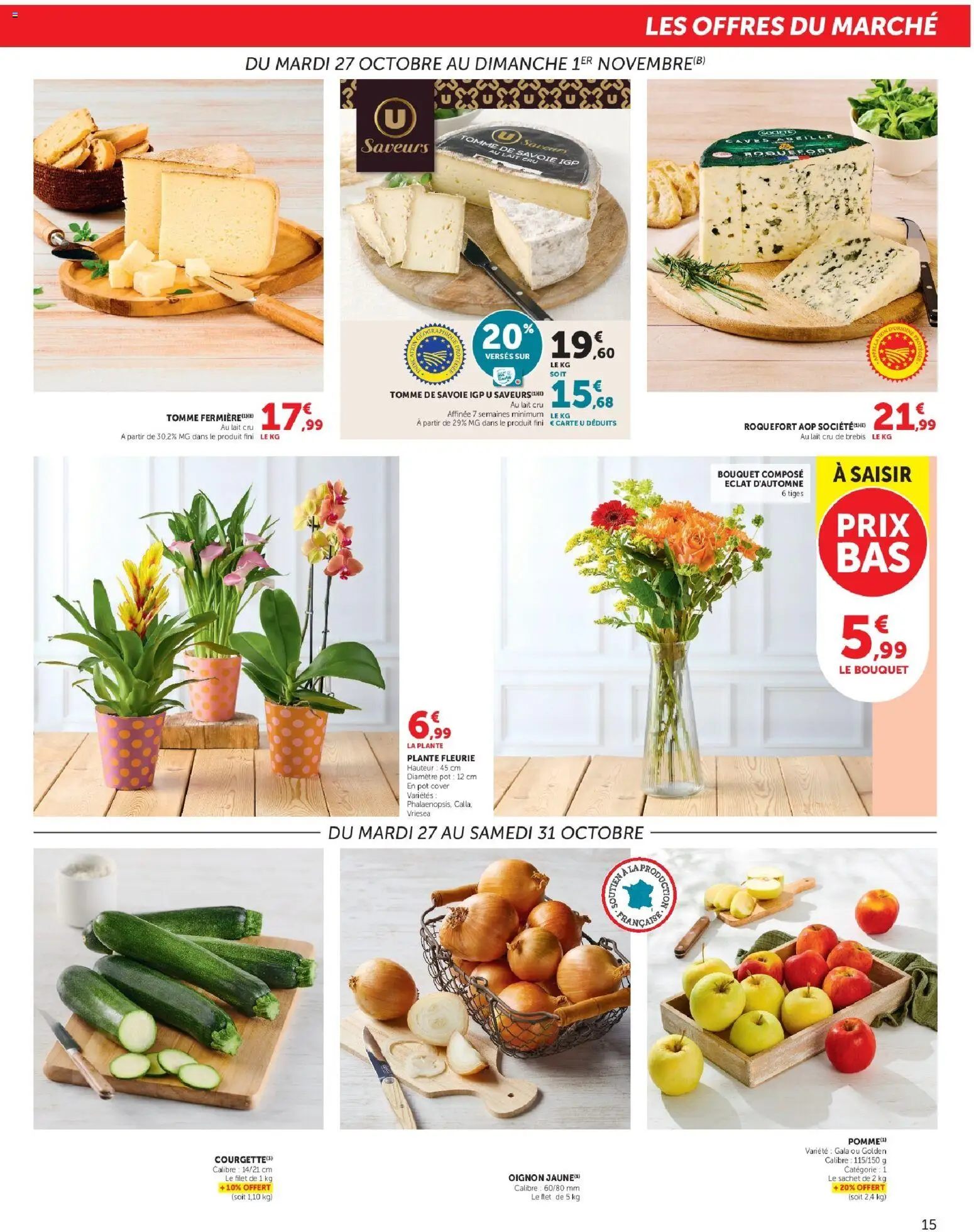 Prévisualisation de Super U - Les prix bas de la semaine du magasin Super U formulaire valide 27/10/2026