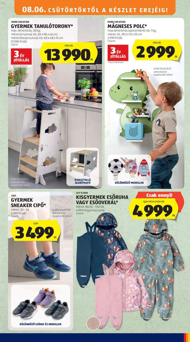Új Aldi akciós újság 08.06.