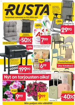 Kaupan Rusta Rusta tarjoukset esikatselu, voimassa 25/05/2026