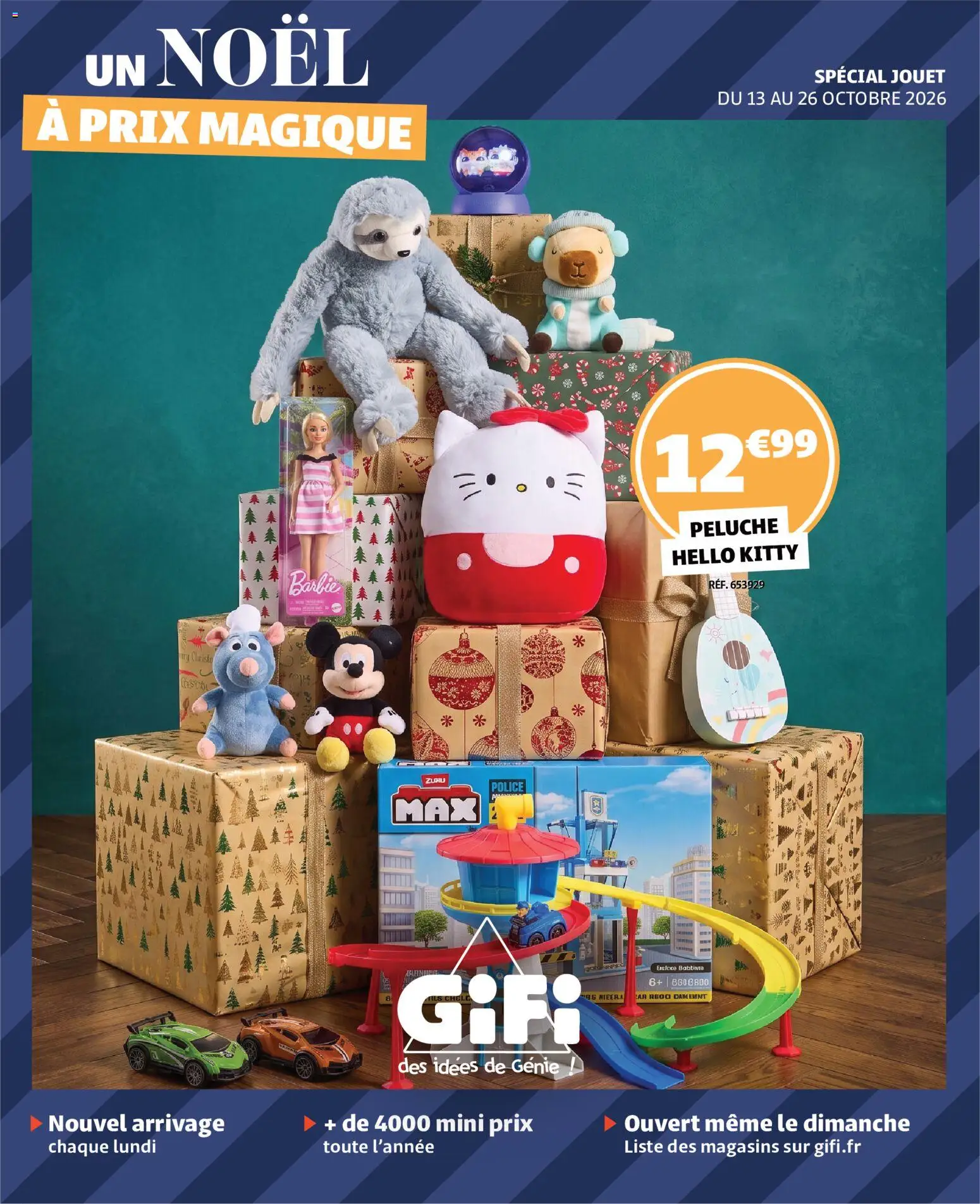 Prévisualisation de GiFi catalogue du magasin GiFi formulaire valide 13/10/2026 - Barbie, Peluche