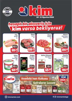 Kim Market Kim Market Katalog 20.08.2026 - Broşürünün önizlemesi