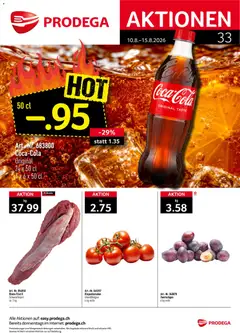 Vorschau des Merkblatts Prodega aktionen vom Shop Prodega gültig von 10.08.2026 bis 15.08.2026