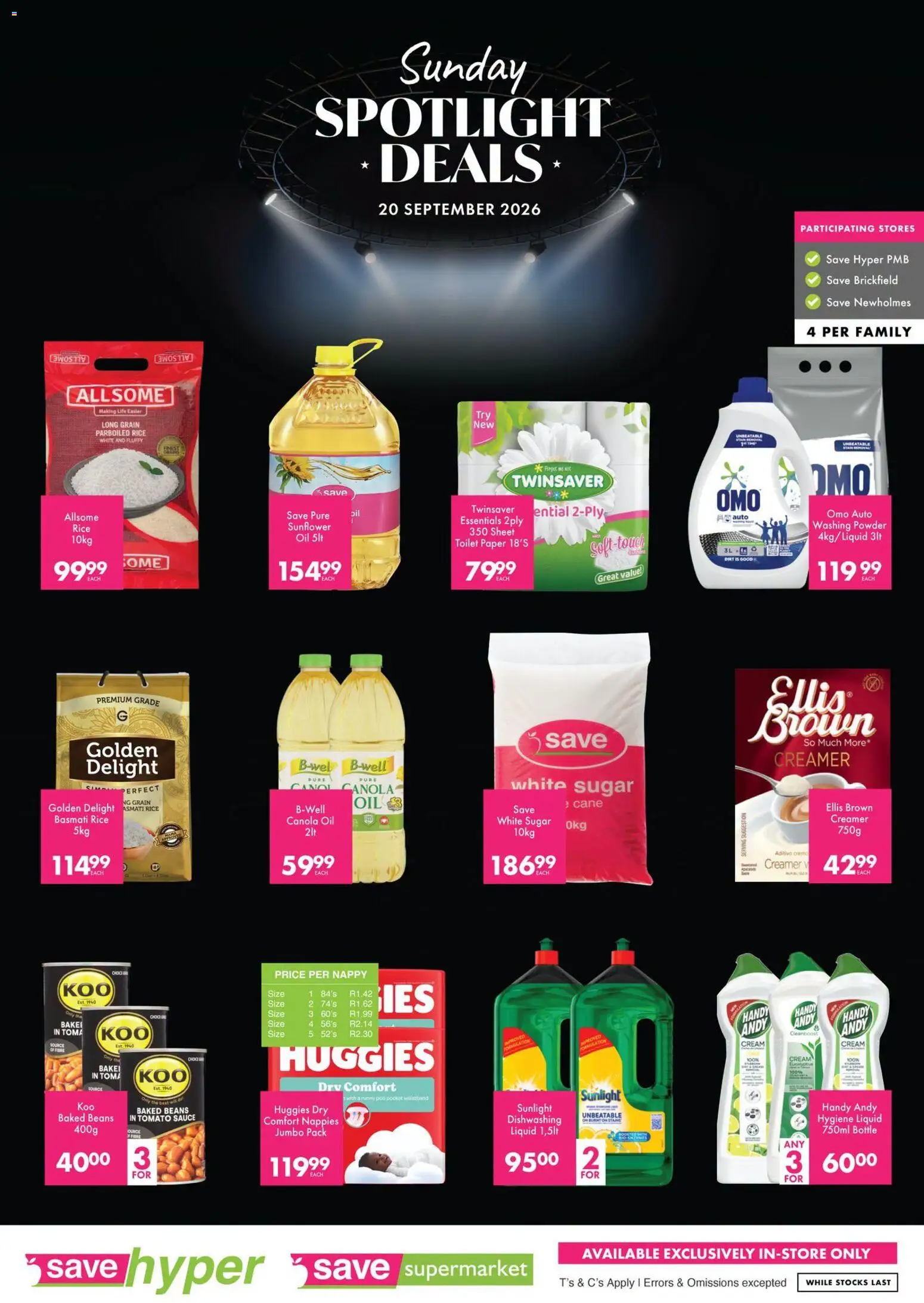 Preview of Save flyer valid from 20/09/2026