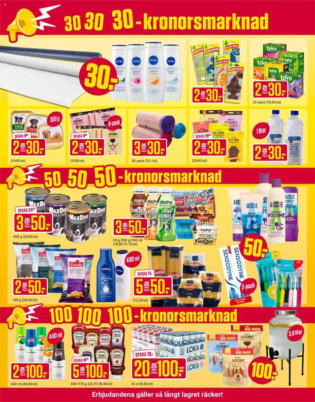 Nytt ÖoB reklamblad från 13/07