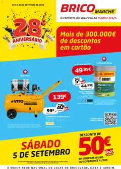 Pré-visualização do folheto da loja BricoMarché válida a partir de 05/09/2026