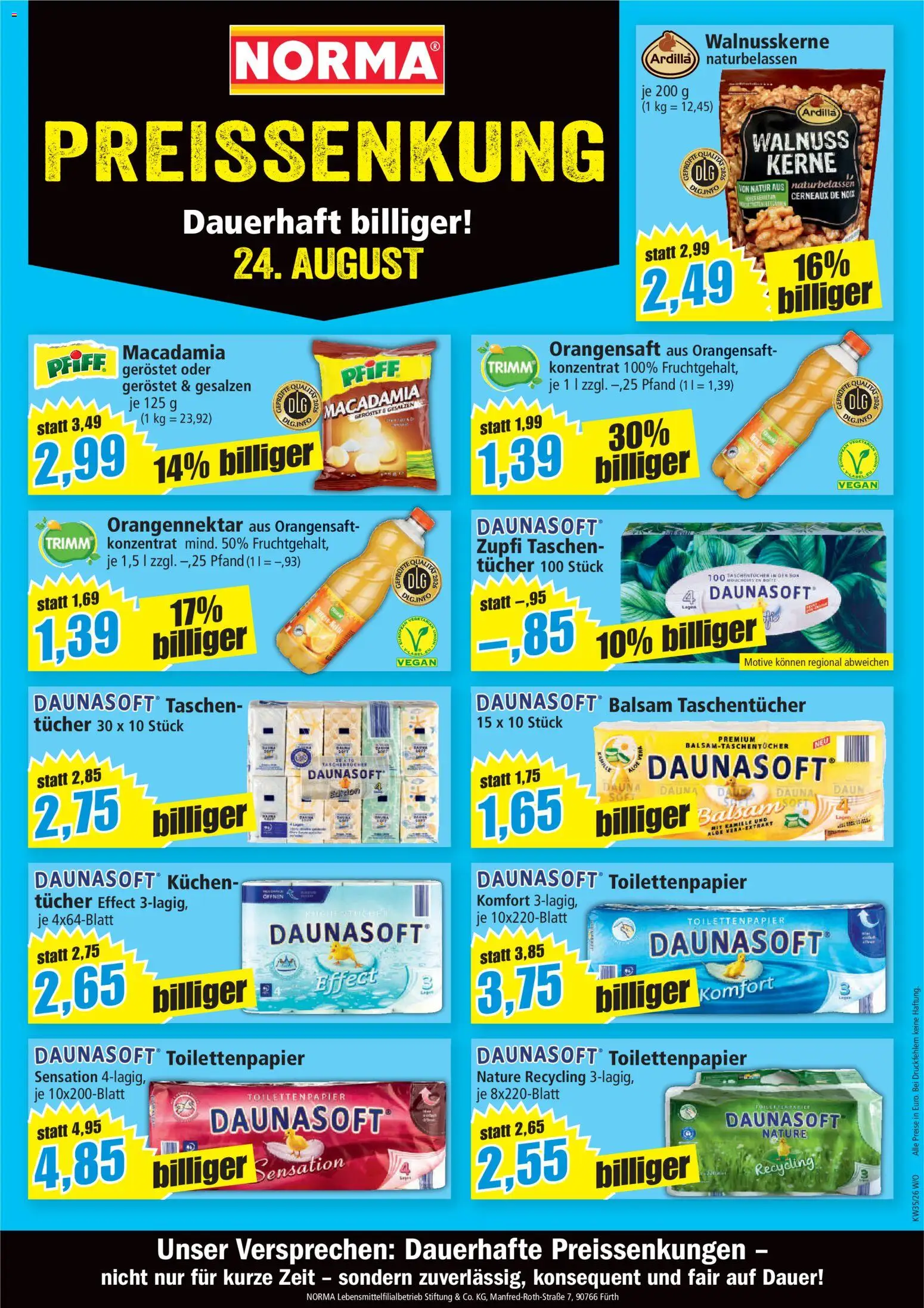 Vorschau von dem Prospekt des Geschäftes Norma, gültig ab dem 02.11.2026