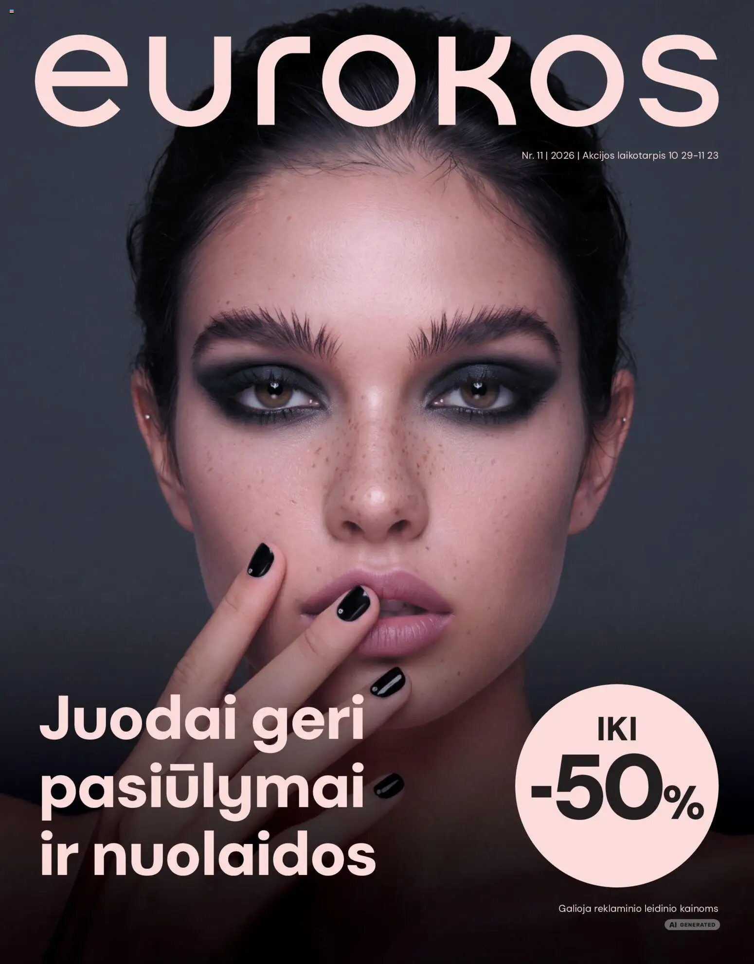 Eurokos parduotuvės leidinio Eurokos leidinys galiojančio nuo 2026.10.29 peržiūra