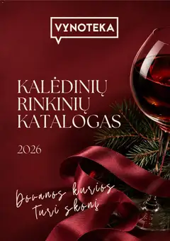 VYNOTEKA parduotuvės leidinio VYNOTEKA leidinys galiojančio nuo 2026.10.26 peržiūra
