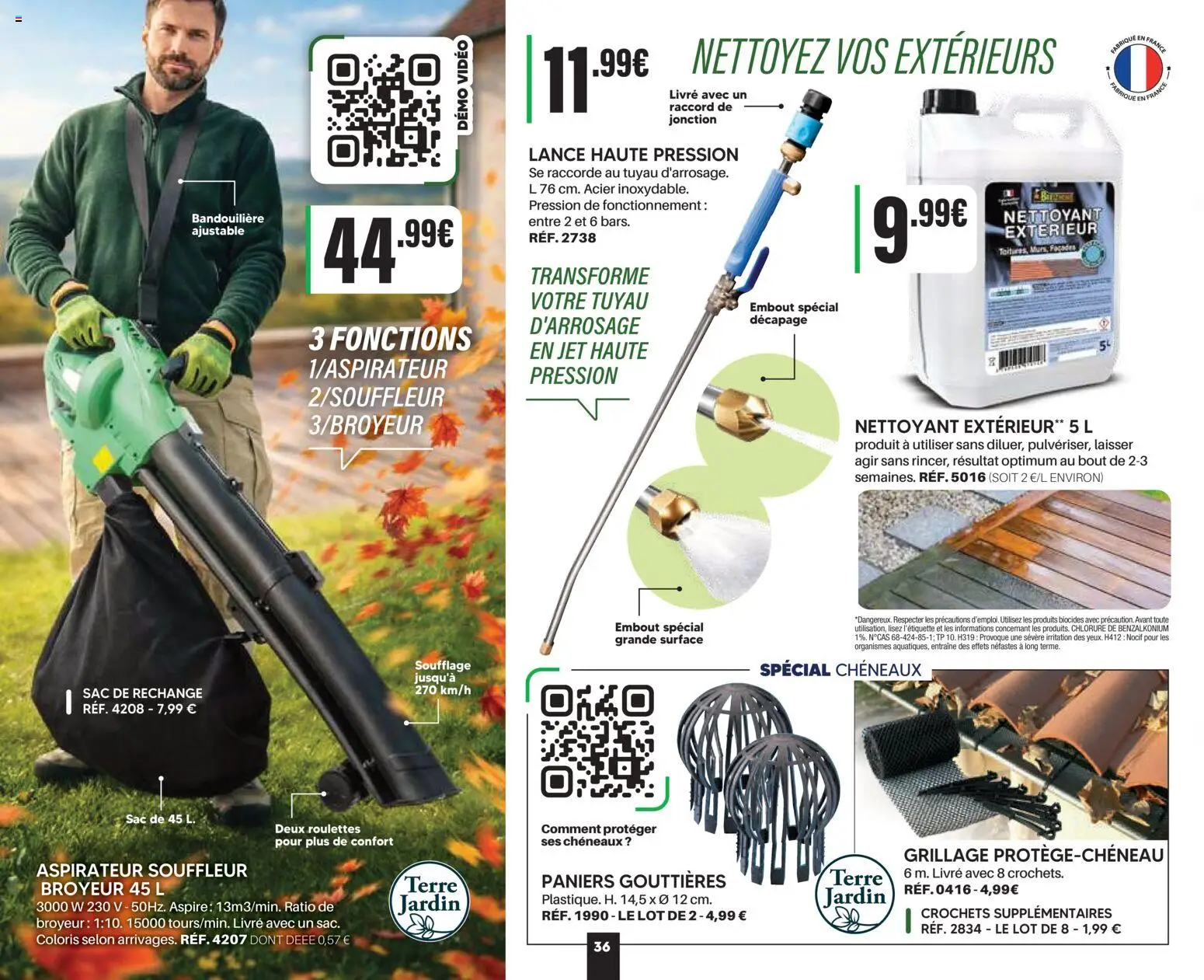 Prévisualisation de Shopix Catalogue Autome-Hiver 2026/2027 du magasin Shopix formulaire valide 01/09/2026 - Vidéo, Aspirateur, Livre, Sac, Crochets, Tuyau, Souffleur, Broyeur
