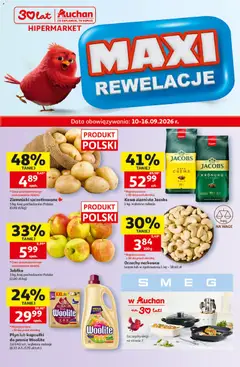 Pogląd gazetki "Auchan gazetka - 30 Lat Hipermarket" ze sklepu Auchan ważnej od 10.09.2026
