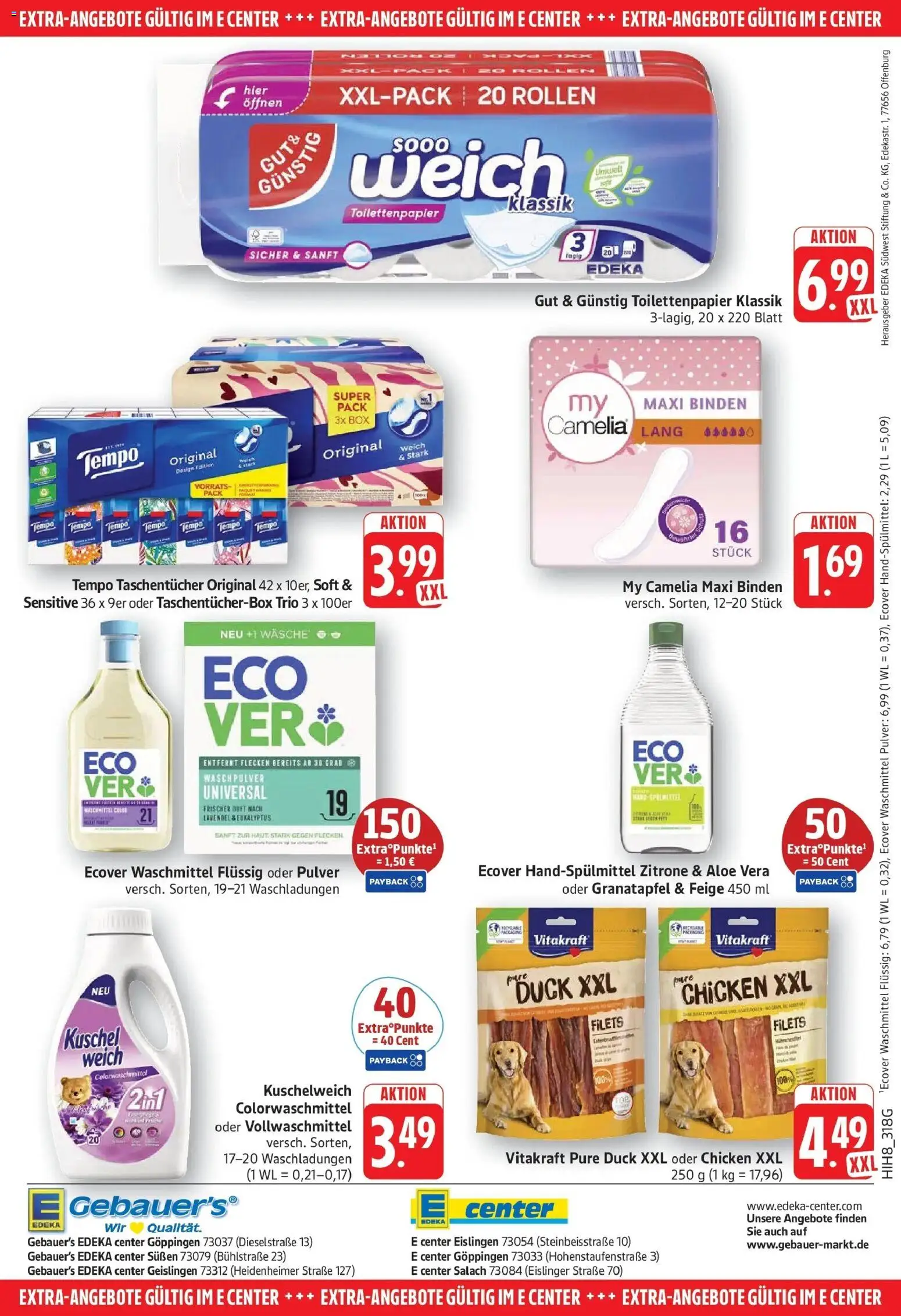 Vorschau von dem Prospekt des Geschäftes Edeka, gültig ab dem 19.10.2026