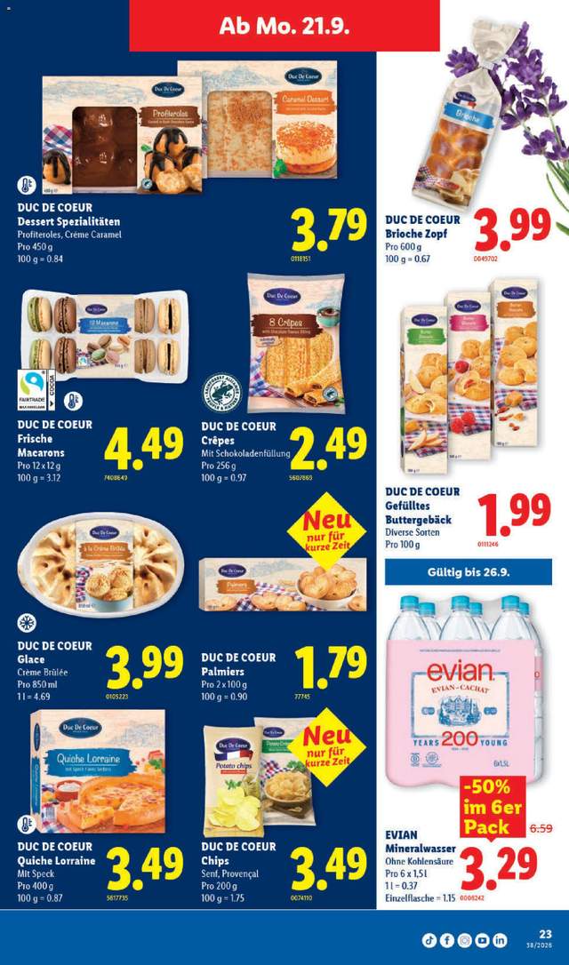 Neue Lidl Aktionen ab 17.09.