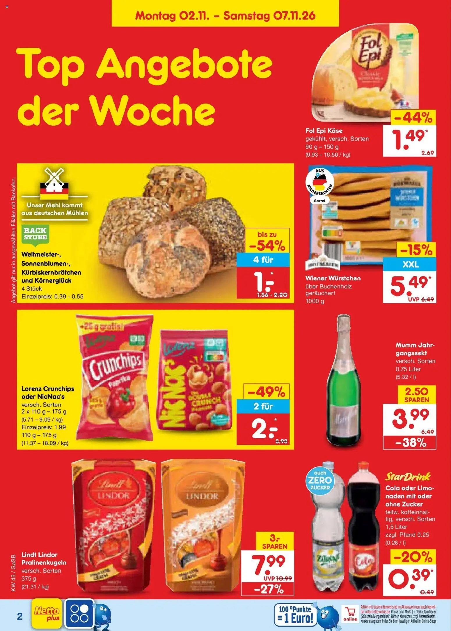 Vorschau von dem Prospekt des Geschäftes Netto Marken-Discount, gültig ab dem 02.11.2026