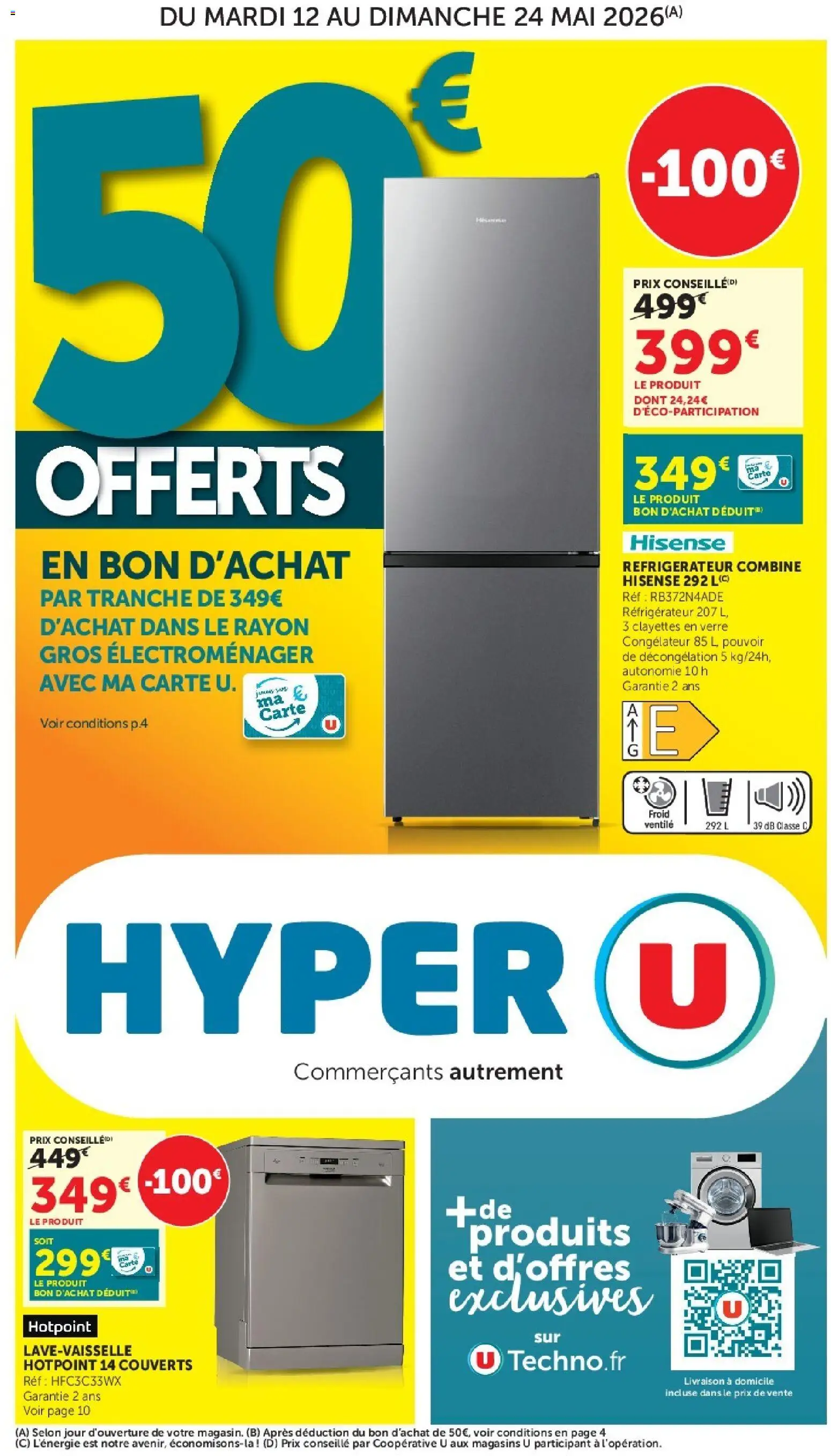 Prévisualisation de Hyper U offerts du magasin Hyper U formulaire valide 12/05/2026