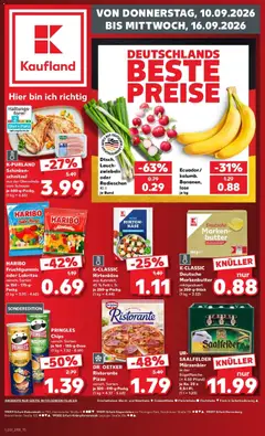 Vorschau von dem Prospekt des Geschäftes Kaufland, gültig ab dem 10.09.2026
