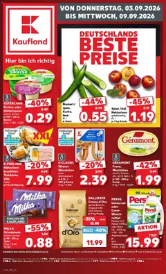 Vorschau von dem Prospekt des Geschäftes Kaufland, gültig ab dem 03.09.2026