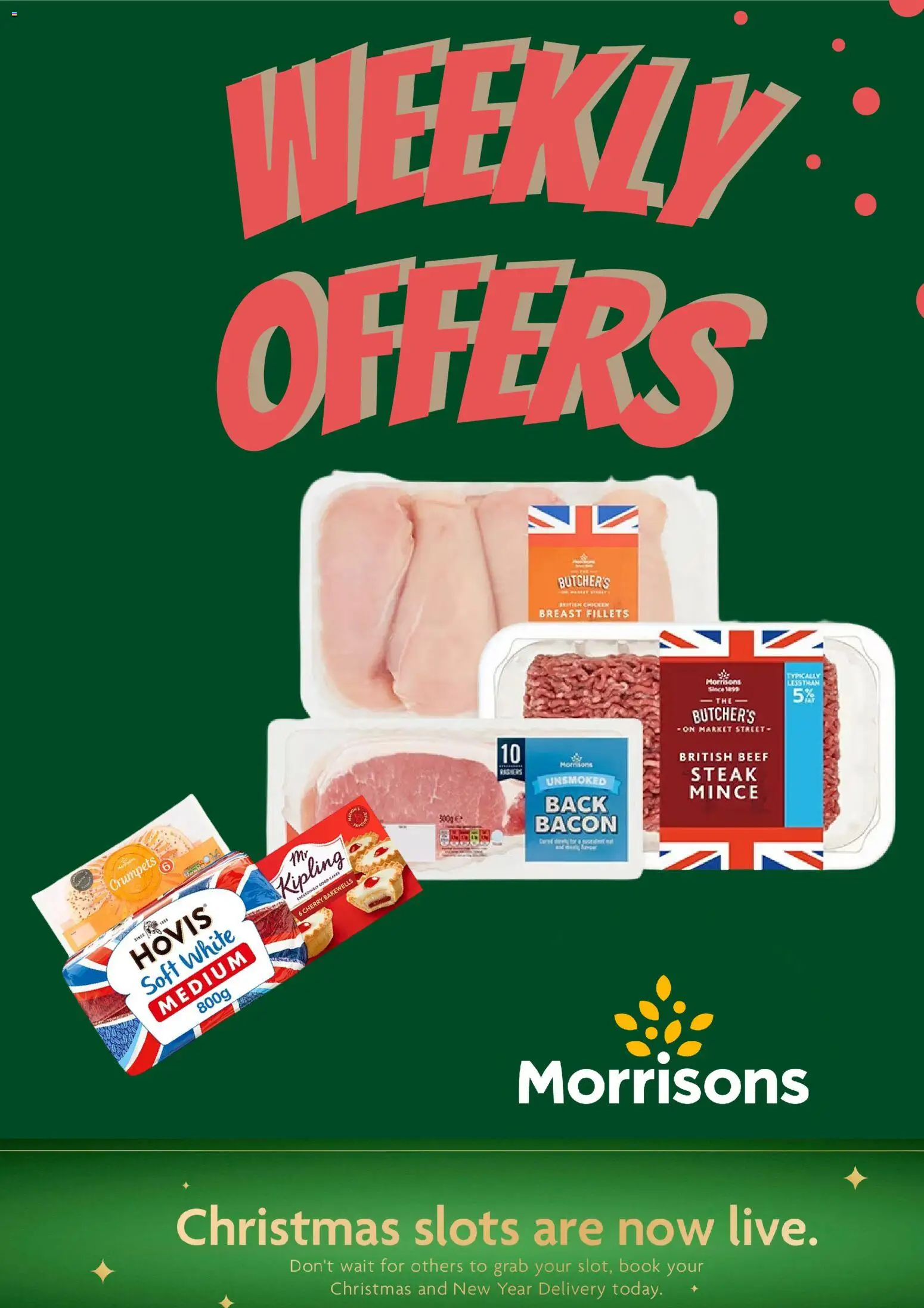 Preview of Morrisons Weekly offers Morrisons valid from 12/10/2026 - Steak, Beef, Bacon