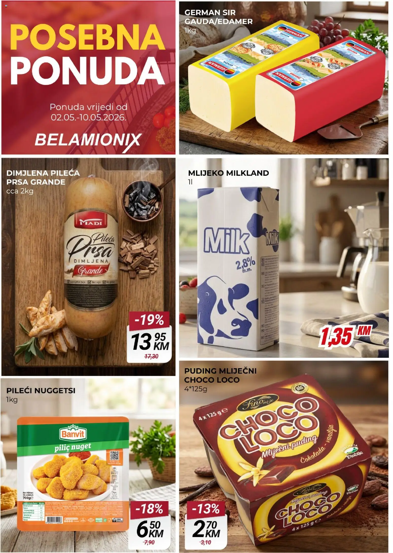 Pregled letka Belamionix posebna ponuda trgovine Belamionix vrijedi od 02.05.2026