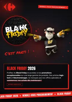 Prévisualisation de Carrefour Market Black Friday Annonce du magasin Carrefour Market formulaire valide 22/10/2026