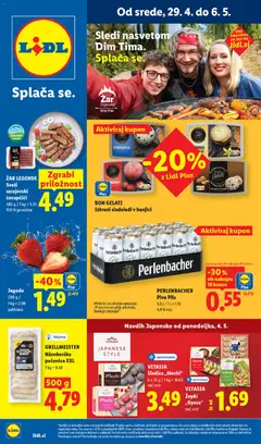 Predogled kataloga iz trgovine Lidl veljaven od 29.04.2026